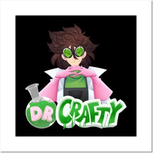 Dr Crafty Vtuber shirt - 2 Posters and Art